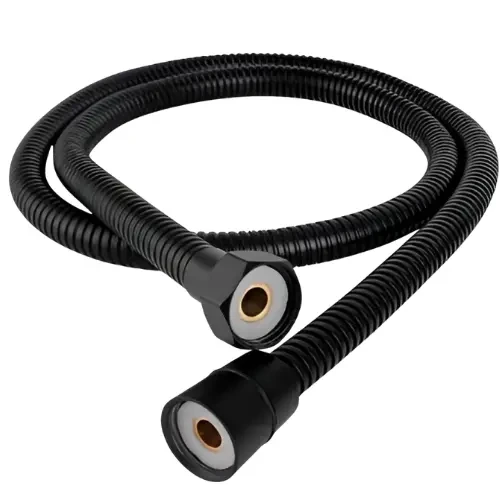 SS Black Shower Tube - GribonHome