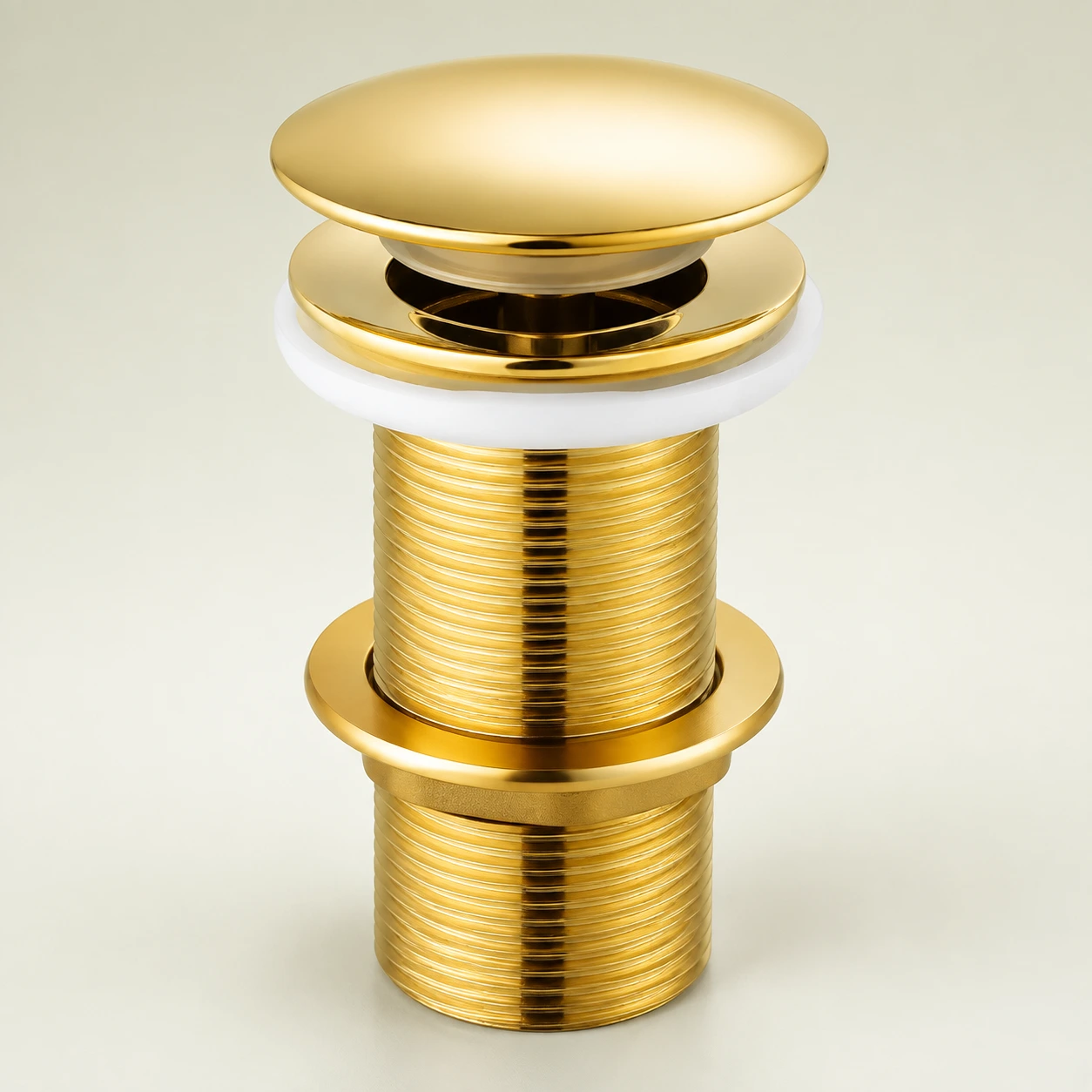SS 5" Pop Up Waste Coupling Gold - GribonHome