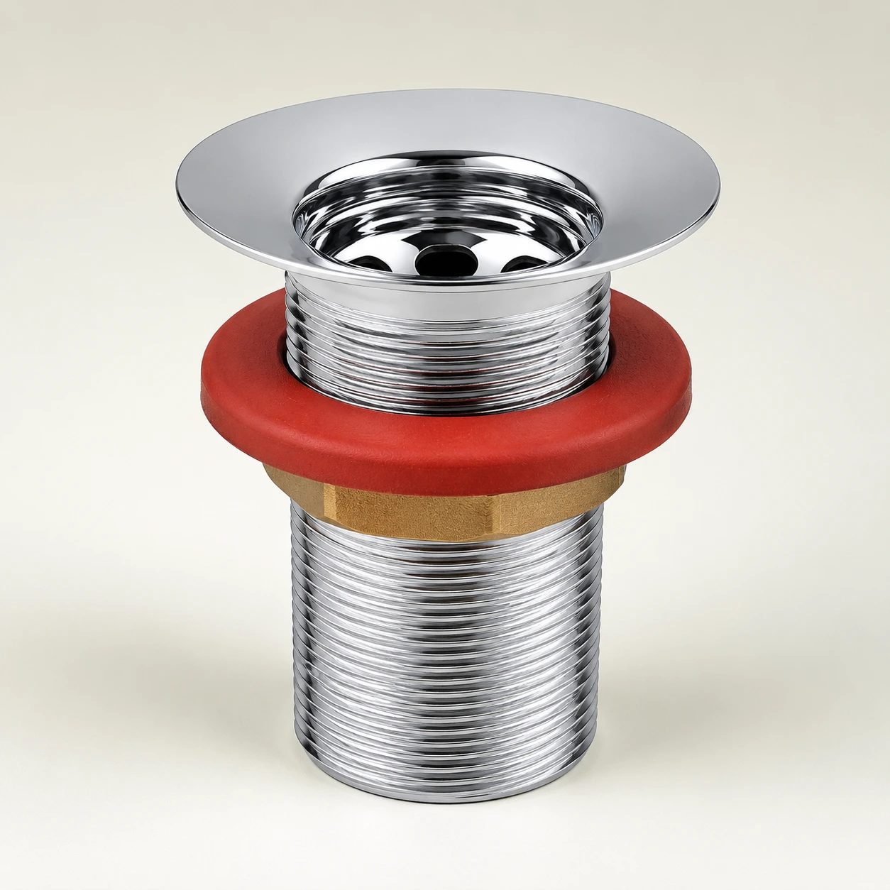 SS202 4" Waste Coupling Light 120gm - GribonHome
