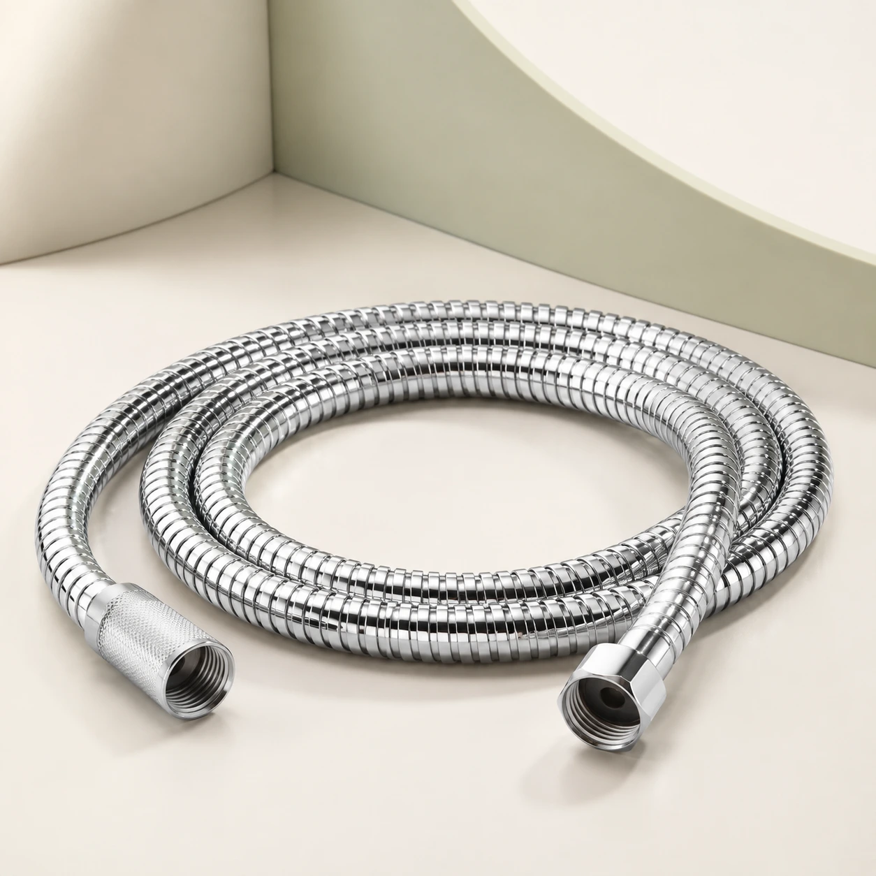 Ss, Heavy 1.5 M Shower Tube - GribonHome