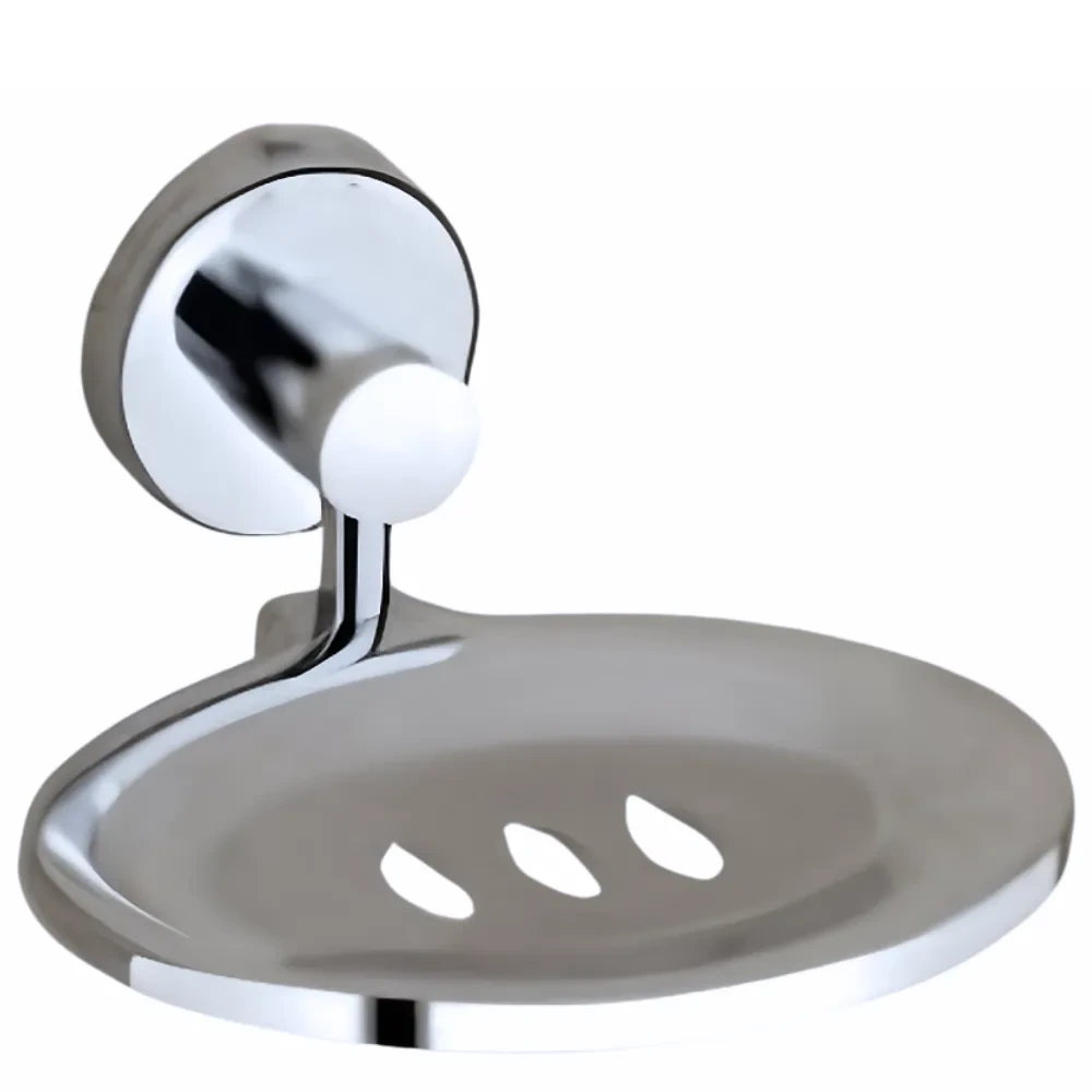 SS304 Lunox Soap Dish Premium Chrome Plated - GribonHome