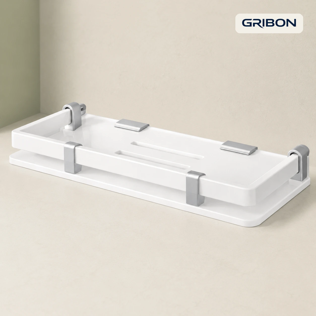 Acrylic Shelf 15 x 5 Inch - GribonHome