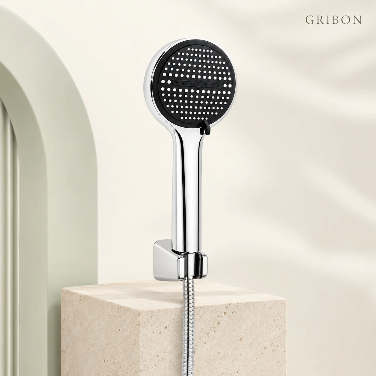 ABS Apex Hand Shower with 1.5 M Shower Tube - GribonHome