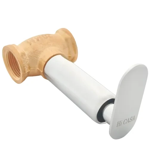 Brass Delta Concealed Stop Cock W/ Flange - GribonHome