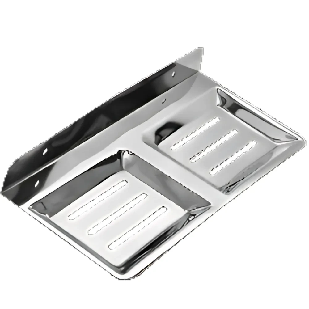 SS202 Double Soap Dish Standard - GribonHome
