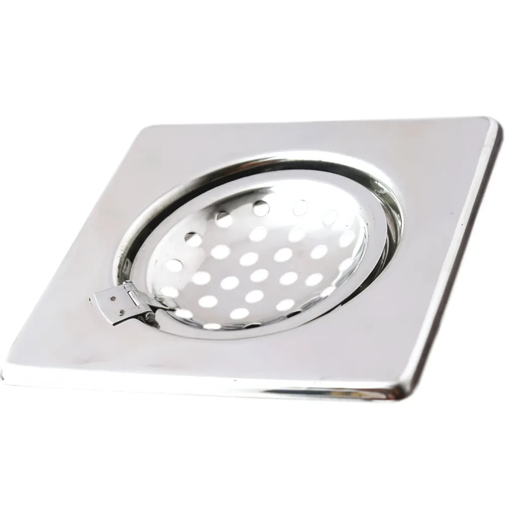 SS202 6" Square Hinge - GribonHome