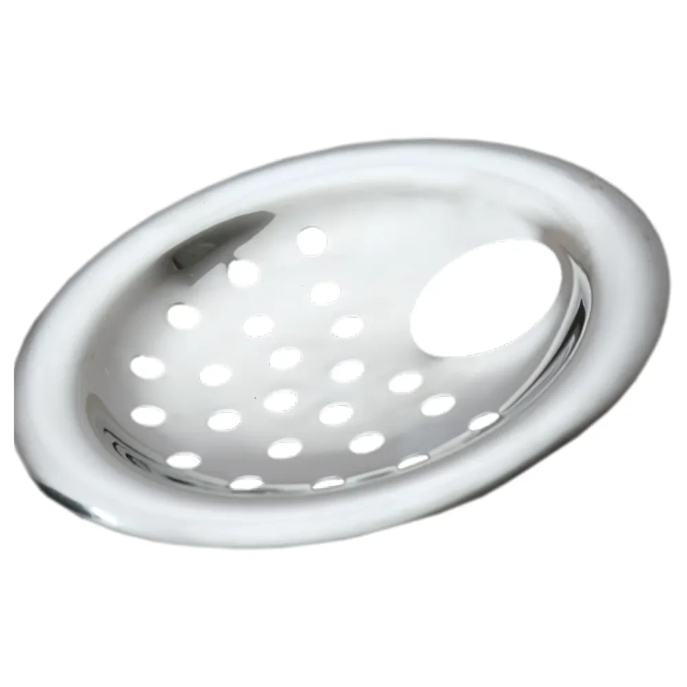 SS202 3" Round Bidding Jali with Hole - Rates Per Dozen - GribonHome